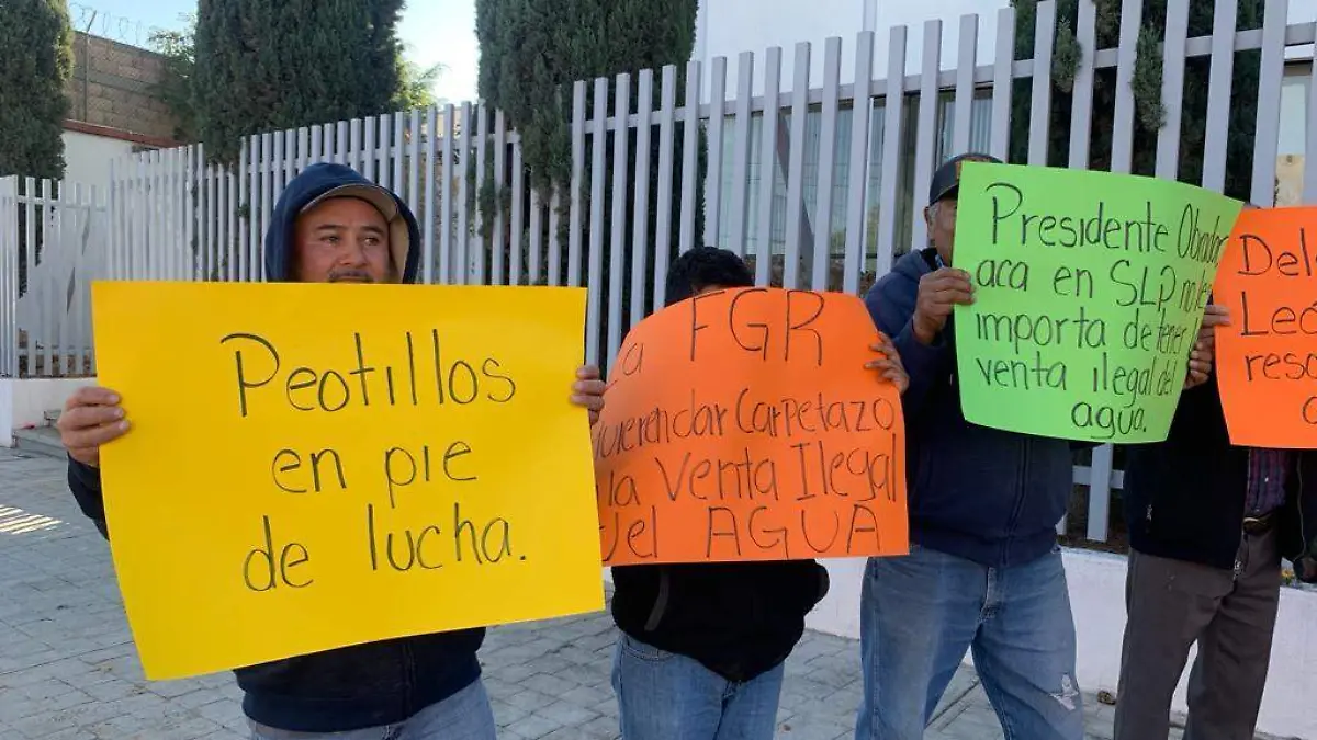 manifestación Habitantes de Peotillos (8)